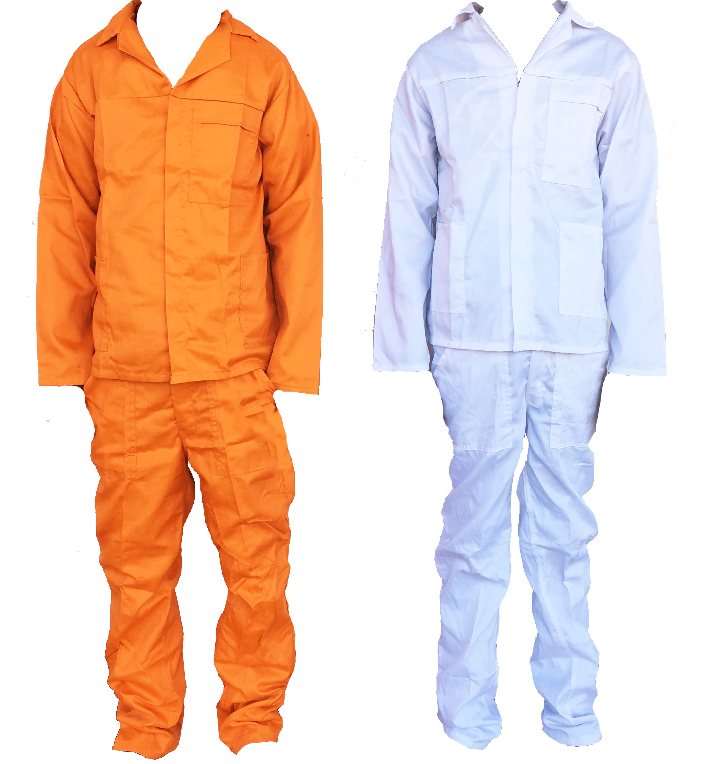 Poly Cotton 2pc Overalls