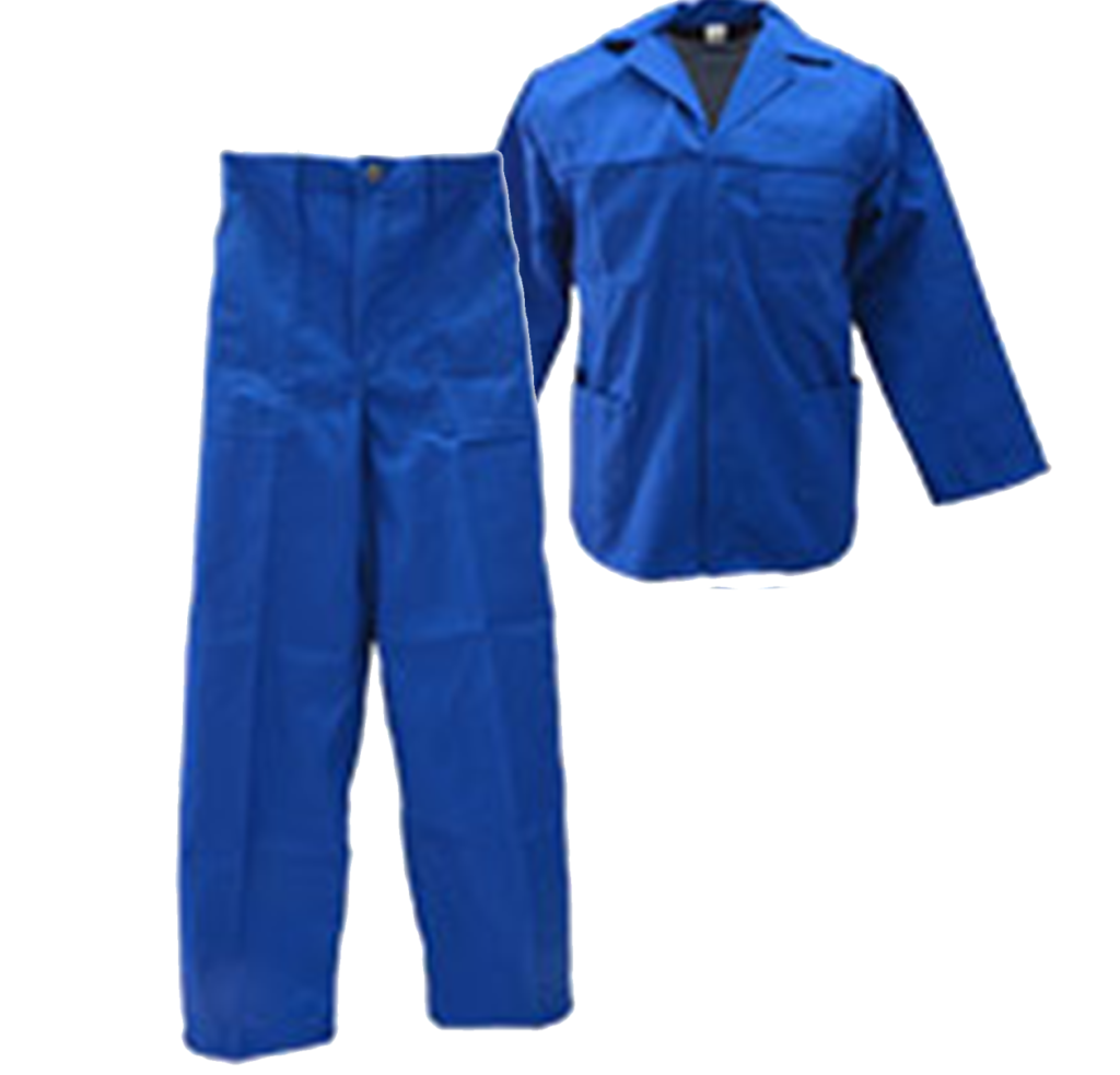 2pc Royal Blue Overalls