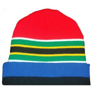 KNITTED SA FLAG BEANIES