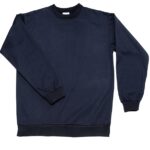 brushed cotton fleece sweater