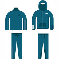 Full Zip Basic Tracksuit